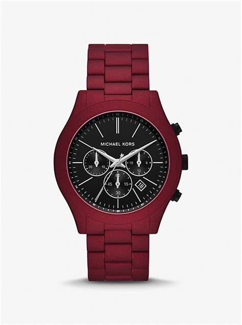 michael kors watch mk-9061|Michael Kors Oversized Slim Runway Men's Watch, Stainless .